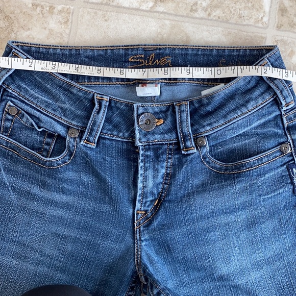 Silver Jeans Suki Capri Sz 26 - Picture 7 of 8